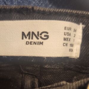 MNG (Mango.com)  Black Jeans...size 2